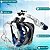 Mascara Subaquática de de Mergulho Gold Sports Racer Full Face Com Snorkel - Imagem 2