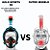 Mascara Subaquática de de Mergulho Gold Sports Full Face R4 Com Snorkel - Imagem 5