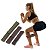 Hip Mini Band Gold Sports Super Média Anti Derrapante Tamanho:Único;Cor:Laranja;Gênero:Feminino - Imagem 2