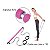 Kit Barra Pilates Elástico Pedal Gold Sports Master - Imagem 5