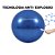 Bola de Ginástica Gold Sports Pro 85cm Com Bomba de Encher Anti Explosão - Imagem 8