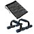 Kit  Apoio Para Flexão Gold Sports Pro II em Pvc  e PP - 2 Unds Mais Uma Mesh Bag - Imagem 4
