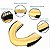 Protetor Bucal Gold Sports Profissional Fit III - Com Caixa - Imagem 2