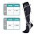 Meia Esportiva Gold Sports Futebol Confort Longa 3/4  Anti - Derrapante Adulto - Imagem 3