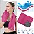 Kit Toalha de Microfibra Gold Sports Com Capa de Silicone e Mosquetão Ice Cool - 30x88 cms - Imagem 10