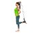 Fita Alongadora Para Membros Inferiores Gold Sports com Tornozeleira Adulto - Yoga Leg - Imagem 4