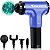 Aparelho Massageador Muscular Elétrico Pistola Gold Sports Power Corporal Relaxante FiT - Imagem 5