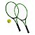 Kit Tênnis Gold Sports 2 Raq Junior - 1 Raqueteira e 1 bola de Tênnis - Imagem 3