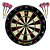 JOGO DARDO GOLD SPORTS SISAL 18" C/ 06 SETAS 18G - Imagem 1