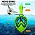 Mascara Subaquática de de Mergulho Gold Sports Racer Full Face Com Snorkel - Imagem 2