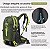 Mochila Esportiva Gold Sports Dobrável Premium Keep Walking A Prova de Água - 40 LTS - Imagem 10