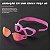 Kit Óculos De Natação Gold Sports Lince Demi Mirror HD-Mesh Bag -Clip Nasal e Protetor deOuvido - Imagem 4
