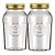 Kit 2 Potes De Vidro Americano Vintage Retro 1,5l Nadir - Imagem 2