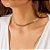 Choker Dourado Fita Maleável Luxo - Imagem 1