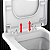 Assento Sanitário Para Vaso Quadrado Soft Close E Retira Fácil - Imagem 8