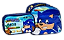 Kit Mochila Infantil Masculina Sonic Lancheira Estojo Grande Com Rodinha - Imagem 4