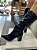OFFLINE BOTA SLOUCHY PRETO CANO MÉDIO SALTO BLOCO BICO FINO - Imagem 1