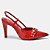 VIA MARTE SLINGBACK VERNIZ SCARLET - Imagem 2