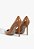 SCHUTZ SCARPIN SALTO FINO COURO MARROM - Imagem 2