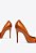 SCHUTZ SCARPIN SALTO FINO COURO MARROM - Imagem 5