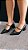 VIA MARTE SLINGBACK CROCO CAIMAN PRETO - Imagem 1