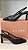 LIA LINE SLINGBACK SALTO VERNIZ BEACH PRETO - Imagem 1