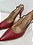 LIA LINE SLINGBACK SLIM FLY SHOES ROSSO - Imagem 3