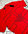 Camiseta Peruana Armani Vermelho - CP106 - Imagem 2
