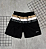 Bermuda Hugo Boss Preto | Branco | Dourado - BG047 - Imagem 1