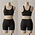 Molde Conjunto Top e Short Fitness Femininos - Tamanhos P/M/G/GG/XG - Imagem 1