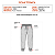 Molde Calça Moletom Jogger Infantil - Tamanhos 2/4/6/8/10/12/14 - Imagem 3