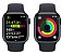 Apple Watch Series 9 GPS • Caixa meia-noite de alumínio – 41 mm • Pulseira esportiva meia-noite – - Imagem 2
