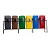 Conjunto Coleta Seletiva Dutra Plásticos  60LKit com 6 Lixeiras - Imagem 2
