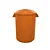 Cesto de Lixo 60 Litros Com Tampa Marrom - Imagem 1