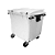 Container de Lixo ou Lixeira Branco em Plástico 1000L - Imagem 2