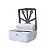 Dispenser p/toalha 1/3D. cinza/branco New Classic - Nobre - Imagem 2
