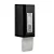 Dispenser p/ Papel Higiênico Cai Cai – Preto – Street Nobre - Imagem 1