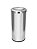 Lixeira Em Aço Inox Com Tampa Meia Esfera 50L Binnox - Imagem 1