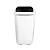 Lixeira Individual Coleta Seletiva Com Suporte Plástico Branca 50L - Imagem 1