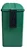 Lixeira Individual Coleta Seletiva Com Suporte Plástico Verde 50L - Imagem 2