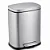 Lixeira Inox Retangular com Pedal 5 Litros Escovado - Imagem 1
