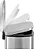 Lixeira Inox Retangular com Pedal 5 Litros Escovado - Imagem 5