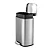 Lixeira Inox Retangular com Pedal 20 Litros - Imagem 3