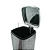Lixeira INOX Com Pedal Quadrada 20 Litros - Imagem 4