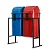 Conjunto Coleta Seletiva Dutra Plásticos 60L Kit com 2 Lixeiras. - Imagem 2