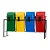 Conjunto Coleta Seletiva Dutra Plásticos 60L Kit com 4 Lixeiras. - Imagem 2