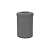 Cesto de Lixo 15L c/ Tampa Flip Top Cinza - Imagem 1
