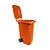 Carro Coletor 240 Litros Laranja - Imagem 3