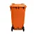 Carro Coletor 240 Litros Laranja - Imagem 4