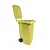 Carro Coletor 240 Litros Amarelo - Imagem 5